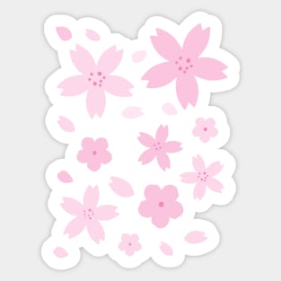 Spring Cherry Blossoms Sticker